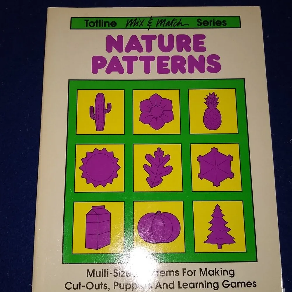 Totline Mix & Match: Nature, Holidays, Everyday Patterns 3 Used paperbacks